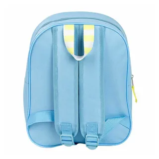 Bluey Bingo 3D Rucksack Tasche Schule Ranzen Umhängetasche - Blau