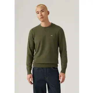 Levi's für Herren. A7207-0025 Hausmarke leichter grüner Pullover (XL), Lässig, Baumwolle
