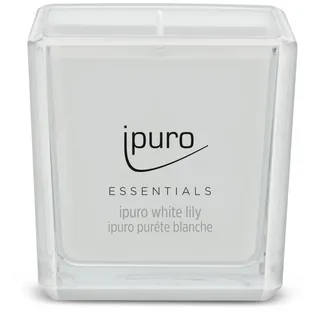 ipuro Duftkerze White Lily 125 g weiß