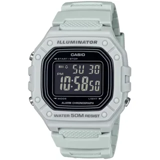 Casio W-218H-8BVEF Digitaluhr für Herren Digital Armbanduhr Collection