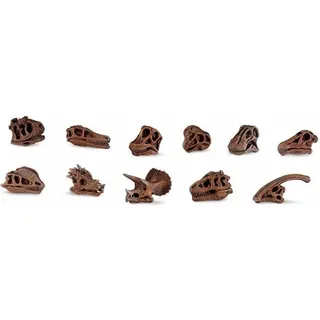 Toob SF687404 Dinosaurier Totenköpfe - Braun