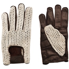 SIMONI RACING GV2M Auto-Handschuhe aus weichem Echtleder und Baumwollnetz, Größe M