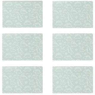 Zeller Present Platzset »Dino« Kunststoff, leicht abwaschbar, 30x45 cm, grün