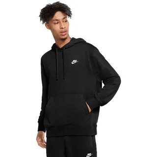 Nike Sportswear Club Fleece Hoodie Herren black/black/white S