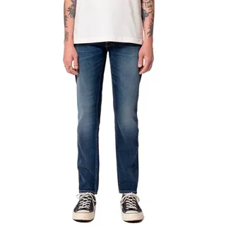 Nudie Jeans Lean Dean Slim Fit Troubled Sea 34/32