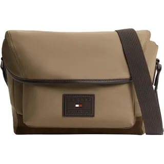 Tommy Hilfiger Herren Crossbody Bag Tasche Heritage Satchel mit Klappverschluss,