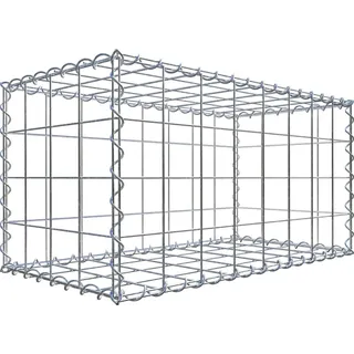 Gabiona Gabione 80 cm x 40 cm x 40 cm mit Maschenweite 10 cm x 10 cm