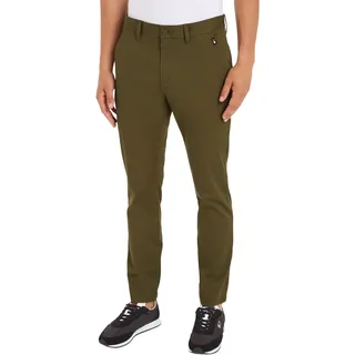 Tommy Jeans Herren Chinos Austin Stretch, Grün (Drab Olive Green), 31W/36L