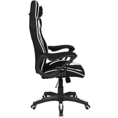 Bild von Game-Rocker R-10 Gaming Chair schwarz / weiß