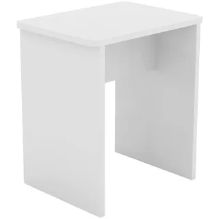 Mid.you Hocker , Weiß , Holzwerkstoff , rechteckig , 40x45x30 cm , Wohnzimmer, Sessel, Hocker & Hockerbänke, Sitzhocker