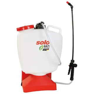SOLO 441 Akku Rückenspritze - Drucksprüher Made in Germany, Weiß