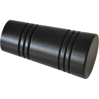 GARDINIA Gardinenstangen-Endstück Apollo 1-läufig Ø 20 mm Schwarz