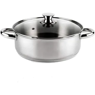 VIER CI22 Kochtopf 22 cm rund