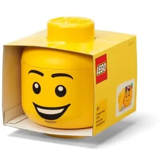 LEGO STORAGE HEAD (SMALL) - HAPPY BOY