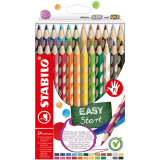 Stabilo EASYcolors Buntstift Rechtshänder 24 St.