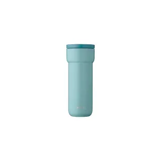Mepal Ellipse Thermobecher 475 ml, Idealer Thermobehälter mit einem 100 %igen Auslaufschutz, Farbe: nordic green
