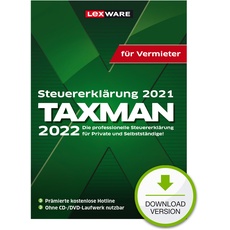 Bild von Taxman 2022 für Vermieter, ESD (deutsch) (PC) (06860-2013)