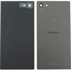 CoreParts Back Glass Cover Black (Sony Xperia Z5 Compact), Mobilgerät Ersatzteile, Schwarz