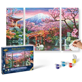 Schipper Malen nach Zahlen Kirschblüte in Japan 1 St. 50 x 80 cm mehrfarbig