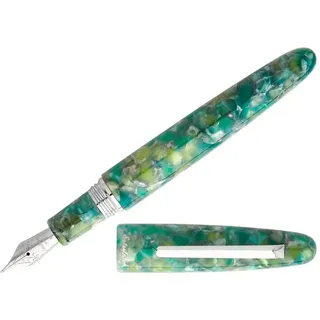 Esterbrook Füllfederhalter Estie Sea Glass aus Edelharz, Federstärke: M, ESG836-M