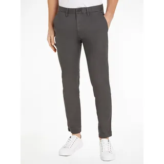 Tommy Hilfiger »Chino Bleecker 1985 PIMA CO«, Gr. 33, Länge 32, darkgrey, , 34962714-33 Länge 32