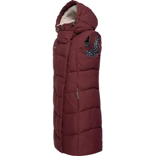 Ragwear Steppweste »Steppweste Pavla Vest«, rot
