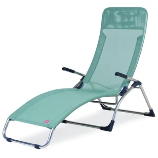 Jan Kurtz Samba Terassenliege Aluminium/Kunststoffgewebe