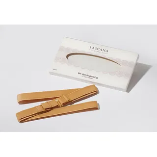 BH-Verlängerung LASCANA, Damen, Gr. 2, braun (nougat), Materialmix, BH-Verlängerungen BH-Verlängerung, für einen tiefen Rückenausschnitt