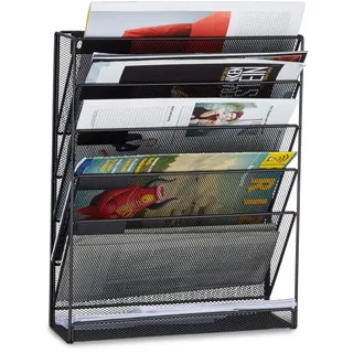 Relaxdays Relaxdays, Zeitschriftenhalter (32.5 x 10.5 x 40.5 cm)