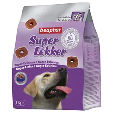 BEAPHAR - Super Lekker - Vollwertige Mahlzeit - Für Hunde - Rind, Getreide, Gemüse - Premium Qualität - 1 kg