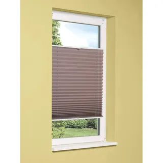 Hitzeschutz Plissee Toledo 120 cm x 130 cm Grau