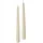 Konische Kerzen 30 cm elfenbein 12 St