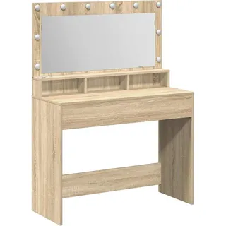 vidaXL Schminktisch Sonoma-Eiche 100 x 41 x 135 cm Holzwerkstoff - Braun