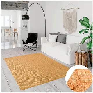 OTTO home »Bjarka« rechteckig 10 mm Höhe meliert, 100% Jute, handgewebt, auch als Läufer & in rund erhältlich,