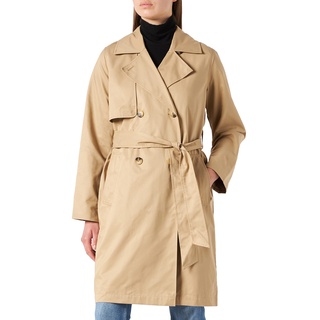 SELECTED FEMME Damen Slfweka B Noos Trenchcoat, Cornstalk, 36 EU