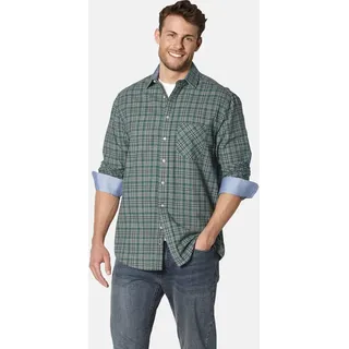 Babista Langarmhemd »Flanellhemd FLOREVERTI« 1 Stk. aus weichem Flanell, grün