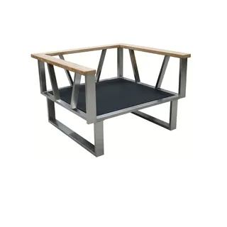 Zebra Belvedere Sessel Rahmen