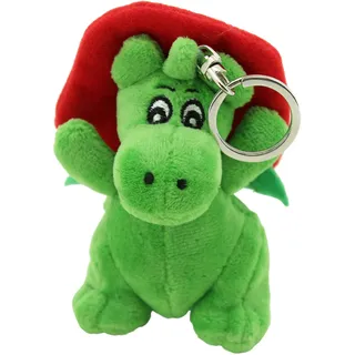 Sweety Toys 11353 Drache Grisu Plüschtier Feuerwehr Maskottchen Plüsch ca. 10 cm