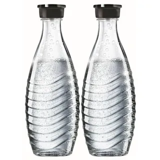 Sodastream Glaskaraffe transparent + 2 Stück