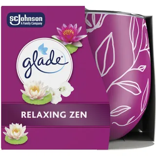 Glade Relaxing Zen Duftkerze 108 g