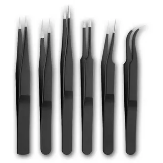 goobay Pinzetten-Set 6-teilig,