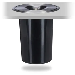 Relaxdays Einbaumülleimer 29,5 l Schwarz