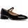 Damen D FLORETIA Mary Jane Flat Black 39 5 EU