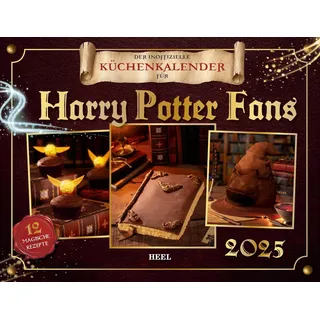 Der inoffizielle Küchenkalender für Harry Potter Fans 2025: mit 12 zauberhaften Rezepten. Das perfekte Geschenk für alle Potterheads. Eintragkalender 2025