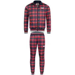 Lonsdale Wickstone Trainingsanzug Blau/Rot M