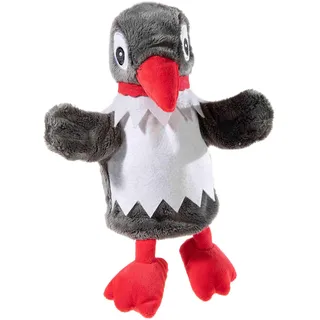 HEUNEC Sandmann GRS Handpuppe Frau Elster (27 cm)