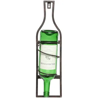 Ambiente Haus Flaschenhalter »Flaschenständer zum hängen 45cm«, braun