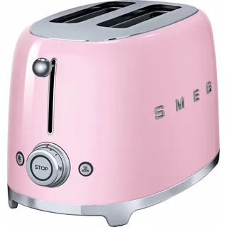 Smeg 2-Schlitz-Toaster Cadillac Pink