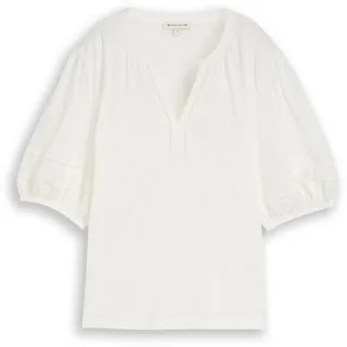 Tom Tailor Blusenshirt Weiß M