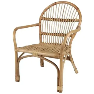 JUDY WILD DIE Rattan KINDERSTUHL LILI Rose AUS RATIN 45X45XH55CM